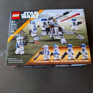 Star Wars 501st Clone Troopers Battle Pack Lego Set